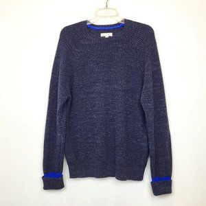 Boden Men's Navy Blue Cotton Pullover Sweater, Size Medium, GUC